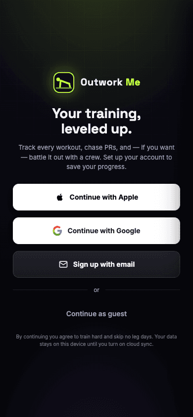 Sign in.